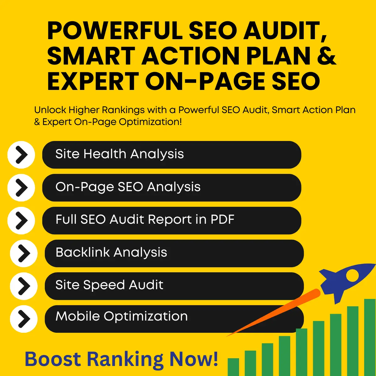Boost Your Rankings with a Detailed SEO Audit, Action Plan, & On-Page Optimization 1 Boost Your Rankings